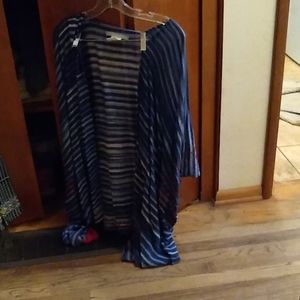 Noonday Striped indigo Vest